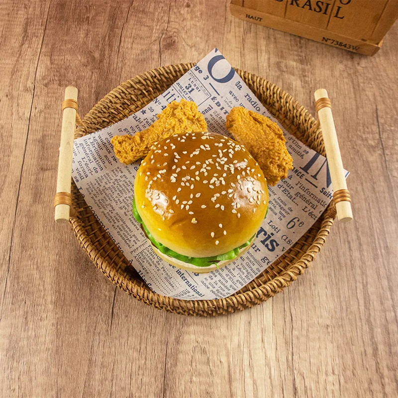 papier d'emballage alimentaire, 100 pièces, papier prévient huile verde, jxsandwich, hamburger, frites, outil de cuisson papier d'emballage alimentaire, 100 pièces, papier prévient huile verde, jxsandwich, hamburger, frites, outil de cuisson