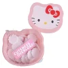 japonais ins transparent rose hello kitty boîte de rangement organisateur sanrio multifonction en plastique papeterie petits articles boîte à bijoux