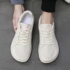 Chaussures décontractées à bout large pour hommes et femmes, pieds nus, semelle souple, plates, antidérapantes, de marche, grande taille, confortables