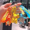 Figurine originale de Pikachu, porte-clés de dessin animé à la mode, modèle décoratif de dessin animé Pokémon, jouet de décoration de voiture pour enfants