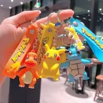 Figurine originale de Pikachu, porte-clés de dessin animé à la mode, modèle décoratif de dessin animé Pokémon, jouet de décoration de voiture pour enfants Figurine originale de Pikachu, porte-clés de dessin animé à la mode, modèle décoratif de dessin animé Pokémon, jouet de décoration de voiture pour enfants