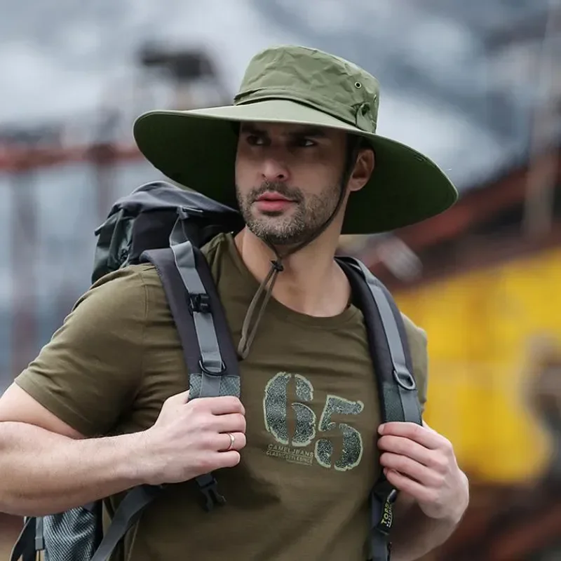 nouveau chapeau de pêche de protection solaire été respirant maille camping randonnée casquettes anti uv chapeau de soleil casquettes d'alpinisme chapeau panama pour hommes nouveau chapeau de pêche de protection solaire été respirant maille camping randonnée casquettes anti uv chapeau de soleil casquettes d'alpinisme chapeau panama pour hommes