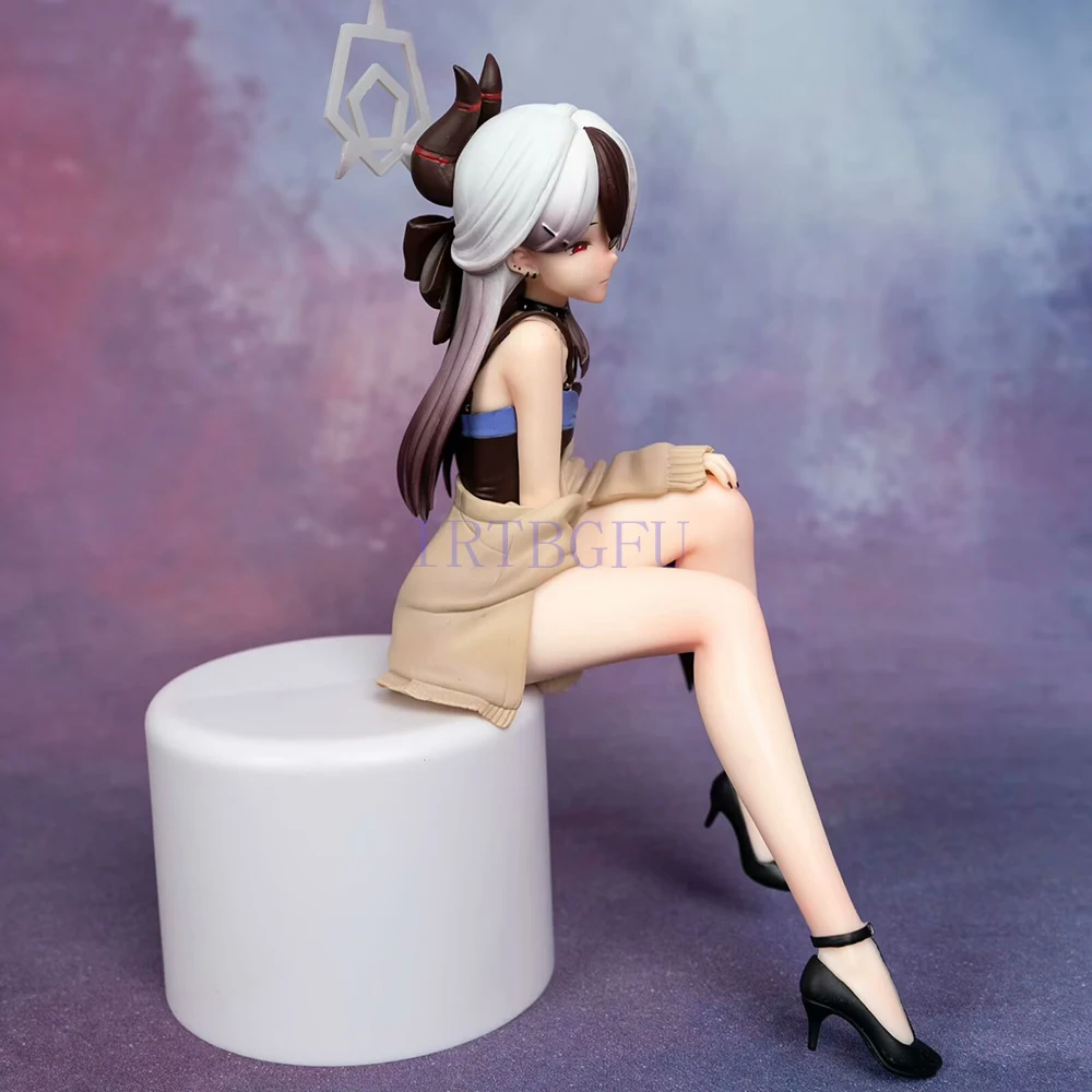 bleu archives onikata kayoko robe ver 1/7 filles 18 cm chinois anime fille pvc figurine jouet adulte à collectionner modèle poupée jouet bleu archives onikata kayoko robe ver 1/7 filles 18 cm chinois anime fille pvc figurine jouet adulte à collectionner modèle poupée jouet