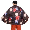 kimono japonais traditionnel haori pour hommes et femmes, kimono de samouraï, chemise à imprimé dragon, cardigan harajuku, vêtements pour hommes