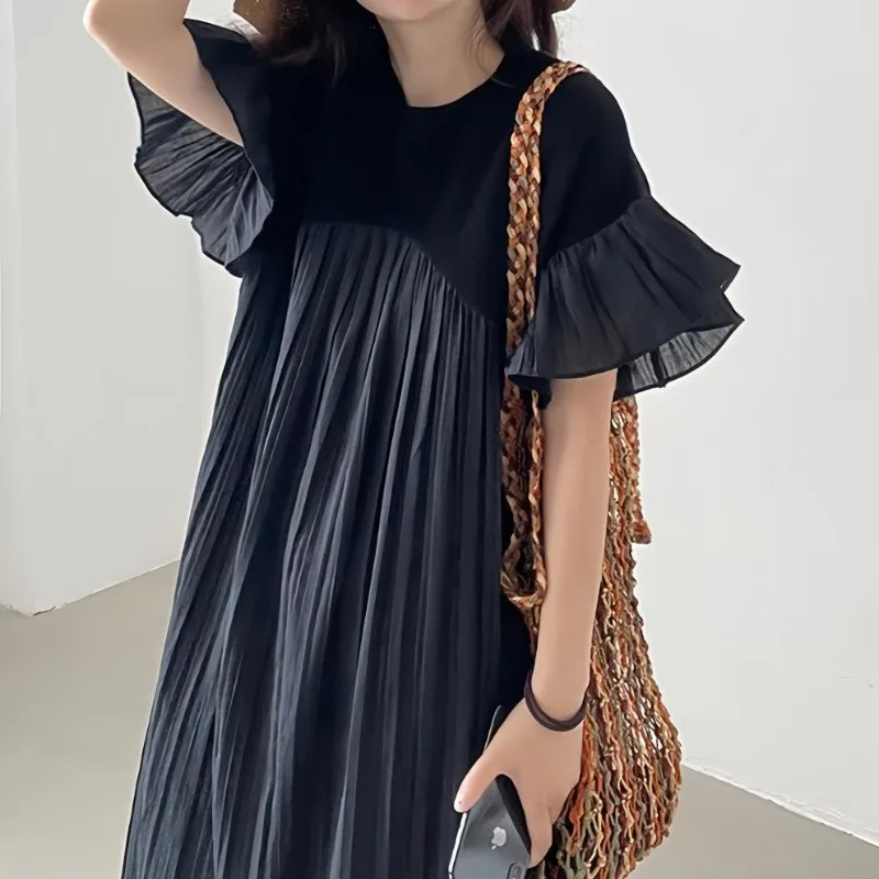 robe japonaise robe longue plissée ample pour femmes robe japonaise robe longue plissée ample pour femmes