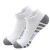 6/24 paires de chaussettes de course athlétiques à la cheville, chaussettes de sport rembourrées et respirantes, coupe basse, pour hommes et femmes