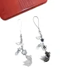 koi star beads y2k – porte clés thème océan pour fille, fait à la main, anime petit poisson, breloque porte bonheur, sangles de téléphone, lanière, bijoux cadeaux
