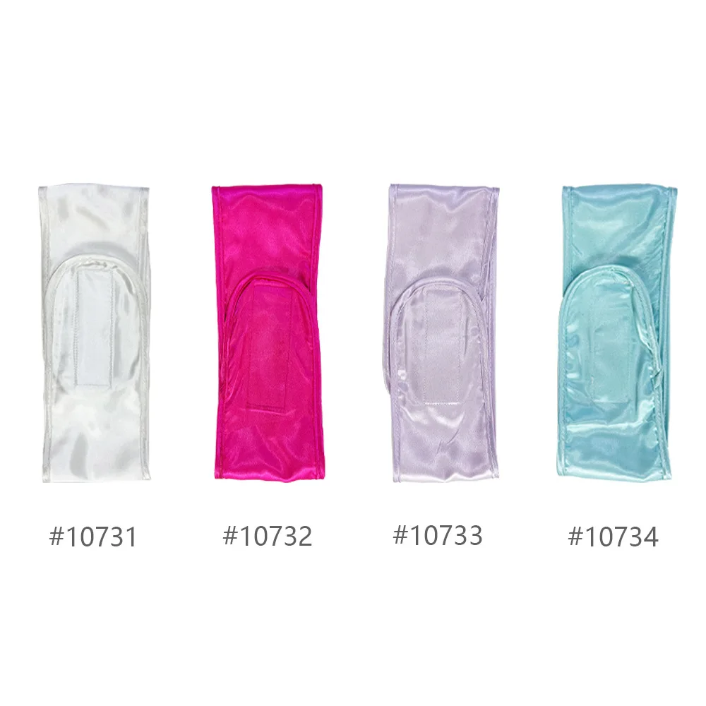 femmes soyeux satin réglable spa bandeau pour le visage bain maquillage bandeau pour cheveux bandeaux pour le lavage du visage éponge douce accessoires de cheveux femmes soyeux satin réglable spa bandeau pour le visage bain maquillage bandeau pour cheveux bandeaux pour le lavage du visage éponge douce accessoires de cheveux