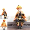 demon slayer anime action figure, kamado, tanjirou, nezuko, posture assise, modèle en pvc, collection butter toy gift for kids, 10 15cm