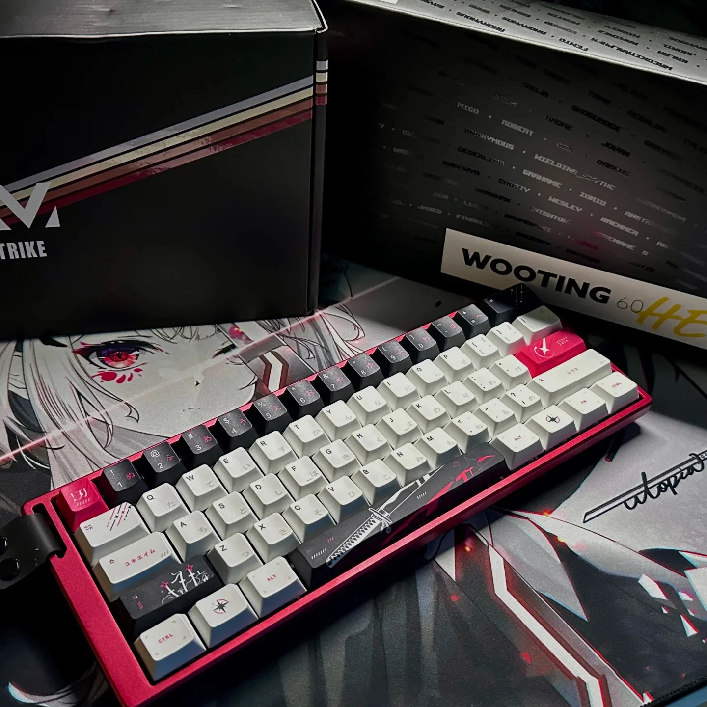 130 touches yuki aim japonais anime colorant sublimation pbt keycap cherry profil clavier personnalisé keycap pour mx commutateurs clavier de jeu 130 touches yuki aim japonais anime colorant sublimation pbt keycap cherry profil clavier personnalisé keycap pour mx commutateurs clavier de jeu
