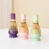 fouet matcha traditionnel en bambou, multifonctionnel, réutilisable, thé vert matcha en poudre, service à thé japonais, cadeaux chasen