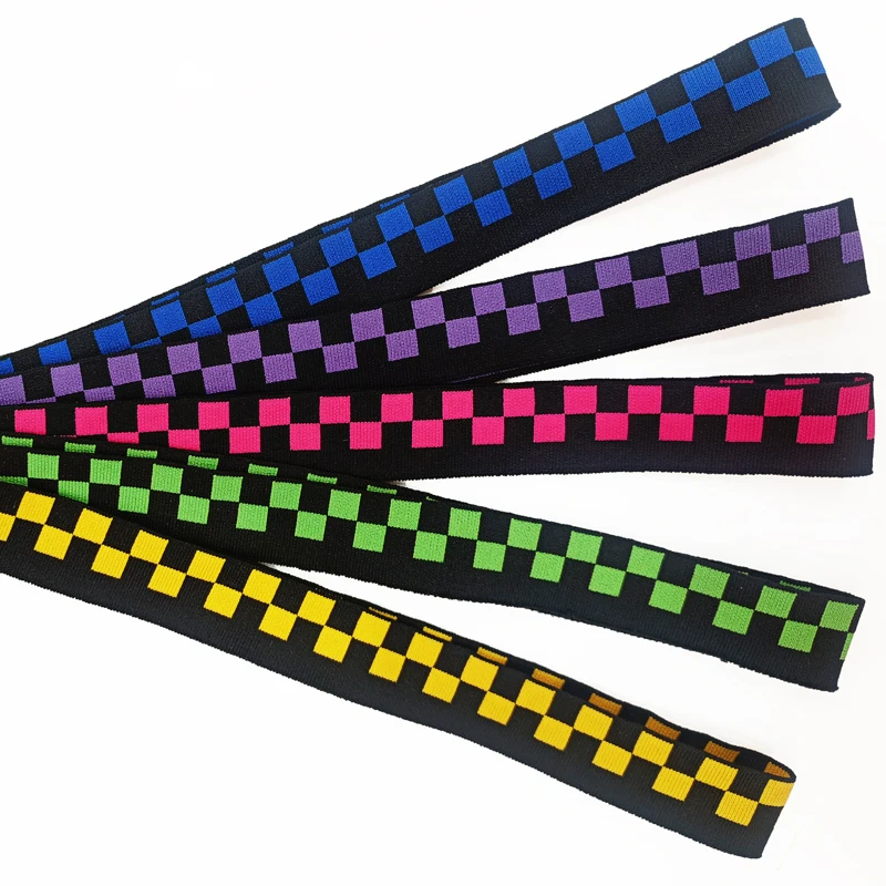 jietai tissu côtelé jacquard carré coloré, accessoires en tissu tricoté pour le bricolage, tissu imitation nylon, quilting, mode d'été jietai tissu côtelé jacquard carré coloré, accessoires en tissu tricoté pour le bricolage, tissu imitation nylon, quilting, mode d'été