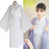 peignoir classique japonais pour femmes et hommes, vêtements de nuit yukata, doublure kimono blanche avec ceinture, performance sur scène, kimono cosplay