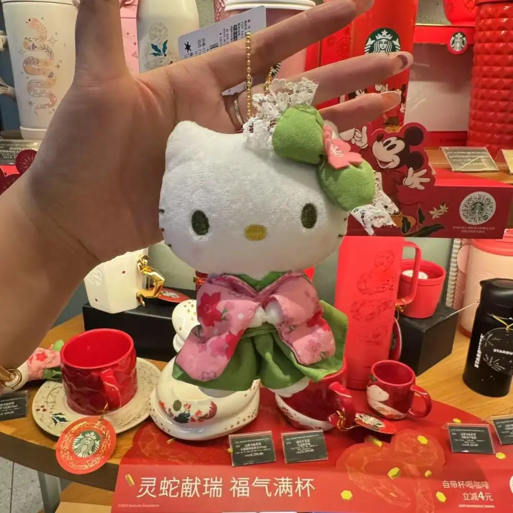 limite sanrio sakura matcha kimono hello kitty peluche poupée porte clés dessin animé kitty chat sac accessoires ornement porte clés limite sanrio sakura matcha kimono hello kitty peluche poupée porte clés dessin animé kitty chat sac accessoires ornement porte clés