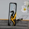 marque page fantaisie en métal acrylique dragon, nouveau ventilateur, marqueur de page, accessoire de lecture pour les amateurs de livres, cadeau fantastique pour femmes