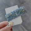 pince à cheveux coréenne en biscuits brillant pour femmes, épingles à cheveux bb, frange latérale, arrière de la tête, accessoires de mode pour cheveux