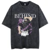 fushigflats t shirt imprimé toji pour hommes et femmes, jujutsu kaimmense anime, Économie manga d'été, t shirt en coton lavé, t shirt harajuku