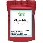 Poudre blanche Gigawhite pour blanchir la peau, réparer la peau endommagée, élimine les rides, poudre blanche Giga