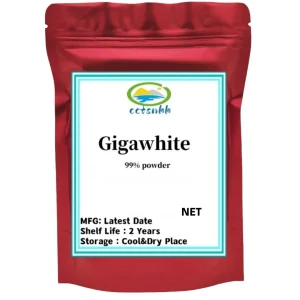 Poudre blanche Gigawhite pour blanchir la peau, réparer la peau endommagée, élimine les rides, poudre blanche Giga