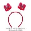 n7yd adulte prenant une photo coiffure dragon dragon forme cheveux cerceau pour fête noël