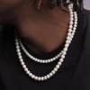 Collier de perles pour hommes et filles, Simple, fait à la main, bijoux tendance pour femmes et filles, colliers de Banquet de mariage, nouvelle collection 2022 Collier de perles pour hommes et filles, Simple, fait à la main, bijoux tendance pour femmes et filles, colliers de Banquet de mariage, nouvelle collection 2022