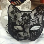 Halloween Cosplay renard chat Animal masque dentelle Sexy demi visage masque pour les yeux femmes jouets érotiques pour Couple Halloween Cosplay renard chat Animal masque dentelle Sexy demi visage masque pour les yeux femmes jouets érotiques pour Couple