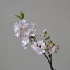fausses fleurs de pêche artificielles, branche de prunier, décoration florale pour mariage, maison, vase de table