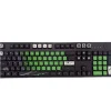 touches de clavier mécaniques personnalisées sur le thème du samouraï japonais, sublimation de texte, pbt transparent à quatre côtés