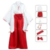 anime filles garçons cosplay inuyasha kikyo kimono costumes ensembles halloween carnaval habiller tenues fête disfraz uniforme