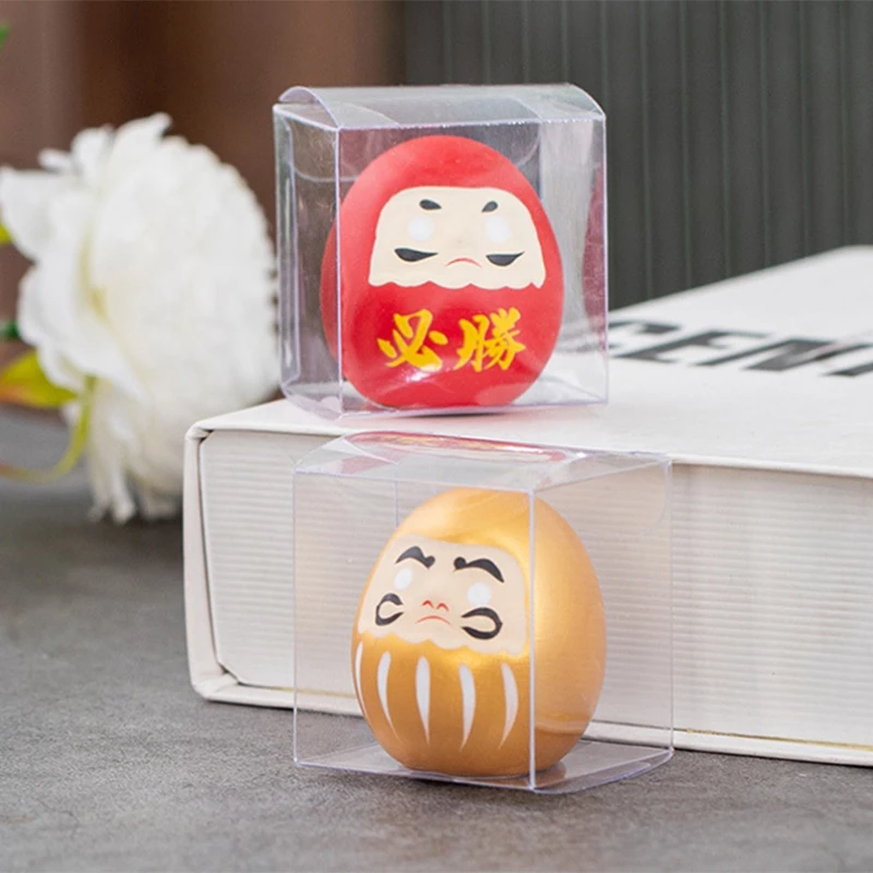 poupée daruma en céramique japonaise, artisanat porte bonheur, ornement de fortune, paysage, décoration de maison, accessoires miniatures, cadeaux, 1 pièce poupée daruma en céramique japonaise, artisanat porte bonheur, ornement de fortune, paysage, décoration de maison, accessoires miniatures, cadeaux, 1 pièce