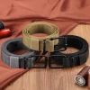 ceinture pour hommes ceinture en cuir avec boucle ardillon en toile poreuse ceinture de sport de plein air ceinture à œillets tendance pour femmes avec ceinture en jean pour hommes femmes