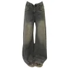 jean vintage à jambes larges pour femmes, coupe ample, amincissant, drapé, polyvalent, pantalon à jambes droites, nouvelle collection printemps été