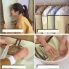 housse de vêtements suspendue avec fermeture éclair, manteau de costume, robe extérieure, vêtement inférieur supérieur, anti poussière, protection de rangement, sac de rangement, housse