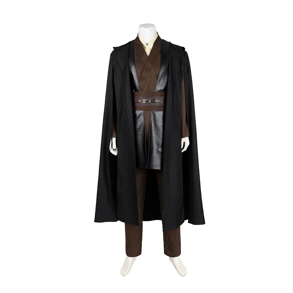 anakin obiwan kenobi cosplay costume chevalier adultes hommes uniforme à capuche ensemble complet pour halloween carnaval jeu de rôle costume anakin obiwan kenobi cosplay costume chevalier adultes hommes uniforme à capuche ensemble complet pour halloween carnaval jeu de rôle costume