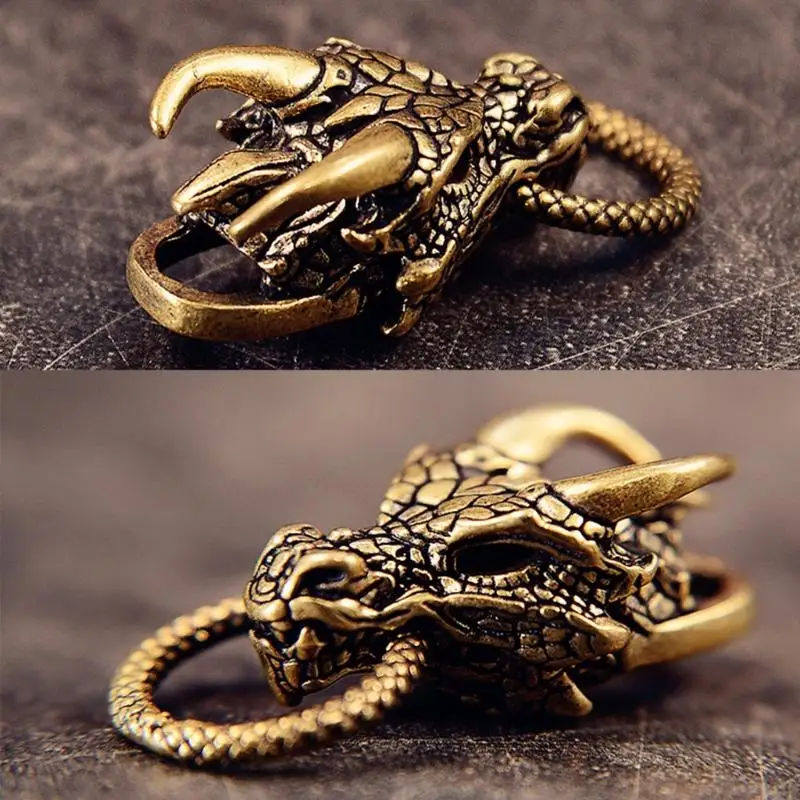 39bc pendentif dragon artistique exquis pour l'artisanat bricolage les accessoires d'équipement paracord 39bc pendentif dragon artistique exquis pour l'artisanat bricolage les accessoires d'équipement paracord
