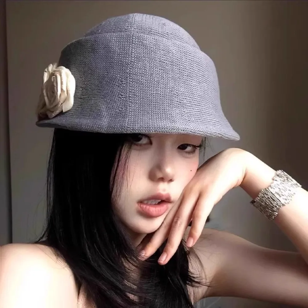mode style français camélia fleur casquette curl bord hepburn floral melon chapeau britannique élégant femmes formel chapeau dame mode style français camélia fleur casquette curl bord hepburn floral melon chapeau britannique élégant femmes formel chapeau dame