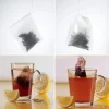 sachets de thé jetables, sachets de thé parfumés vides avec ficelle, papier filtre pour herbes, thé en vrac, accessoires de cuisine, outils