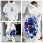 Sweat à capuche pour homme Demon Slayer Kimetsu No Yaiba 100 coton, doux, chaud, coupe ample pour un usage quotidien décontracté