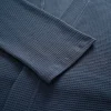 robe à capuche à manches longues pour hommes – tissu tissé gaufré 100 % coton, peignoir absorbant et respirant de qualité supérieure (l 3xl, coupe décontractée)