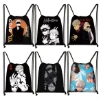 Sac de Rangement de Voyage pour Femme, Anime Japonais Jujutsu Kaimmense Yuji Itadori, Proximité Wstring, Porte-Chaussures, Adolescent, Cadeau Sac de Rangement de Voyage pour Femme, Anime Japonais Jujutsu Kaimmense Yuji Itadori, Proximité Wstring, Porte-Chaussures, Adolescent, Cadeau