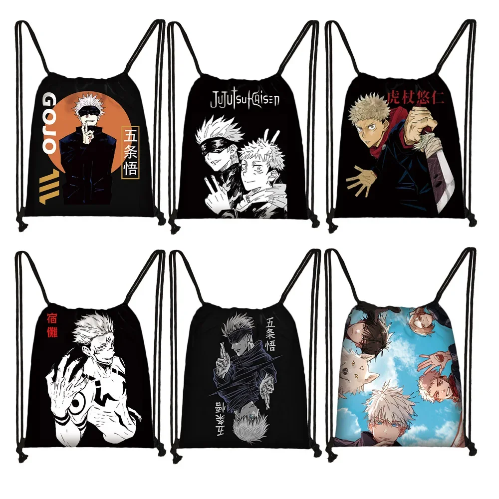 Sac de Rangement de Voyage pour Femme, Anime Japonais Jujutsu Kaimmense Yuji Itadori, Proximité Wstring, Porte-Chaussures, Adolescent, Cadeau Sac de Rangement de Voyage pour Femme, Anime Japonais Jujutsu Kaimmense Yuji Itadori, Proximité Wstring, Porte-Chaussures, Adolescent, Cadeau