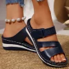 sandales pour femmes 2025 nouvelles chaussures d'été femmes talons sandales pantoufles d'été chaussures femme décontracté chaussures à talons compensés femme