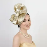 Chapeau fascinateur Vintage exquis, bandeau de cheveux à nœud papillon, coiffure de mariée élégante, chapeau formel, chapeau haut-de-forme, mascarade, bandeau de cheveux pour mariage Chapeau fascinateur Vintage exquis, bandeau de cheveux à nœud papillon, coiffure de mariée élégante, chapeau formel, chapeau haut-de-forme, mascarade, bandeau de cheveux pour mariage