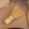 fouet chasen en bambou pour cérémonie japonaise, pour thé vert matcha, pendentif en fleur de cerisier, outil de cuisine, accessoire de brosse à thé