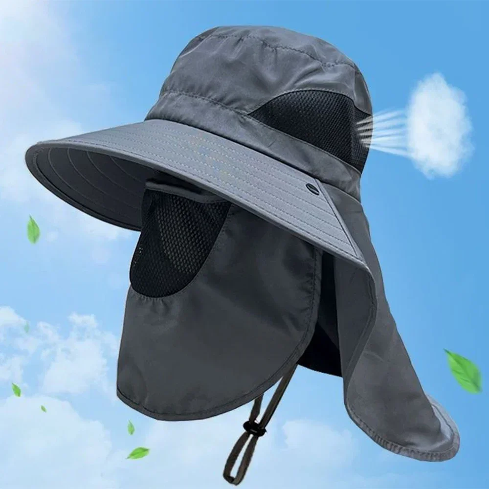 Chapeaux de soleil d’été Protection UV casquette de pêche de chasse en plein air pour hommes femmes randonnée Camping visière seau chapeau cou rabat chapeau de pêcheur Chapeaux de soleil d’été Protection UV casquette de pêche de chasse en plein air pour hommes femmes randonnée Camping visière seau chapeau cou rabat chapeau de pêcheur