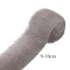 ruban de fourrure douce de 1.5m, tissu de coupe moelleux, couture de costume, décoration en peluche blanche, artisanat, diy