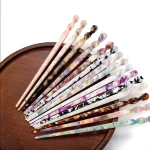 Baguettes à cheveux de Style chinois, baguettes Vintage en résine d’acétate pour femmes, épingles à cheveux, épingle, couvre-chef, accessoires bijoux de cheveux de mariage Baguettes à cheveux de Style chinois, baguettes Vintage en résine d’acétate pour femmes, épingles à cheveux, épingle, couvre-chef, accessoires bijoux de cheveux de mariage