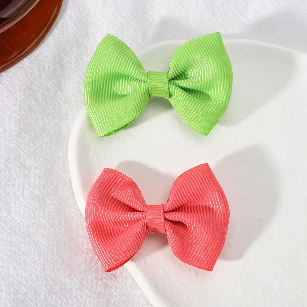 barrettes mignonnes pour filles, 5/10/20 pièces/lot, ruban à nœud, pinces à cheveux faites à la main, épingles à cheveux, accessoires pour cheveux pour bébés et enfants barrettes mignonnes pour filles, 5/10/20 pièces/lot, ruban à nœud, pinces à cheveux faites à la main, épingles à cheveux, accessoires pour cheveux pour bébés et enfants