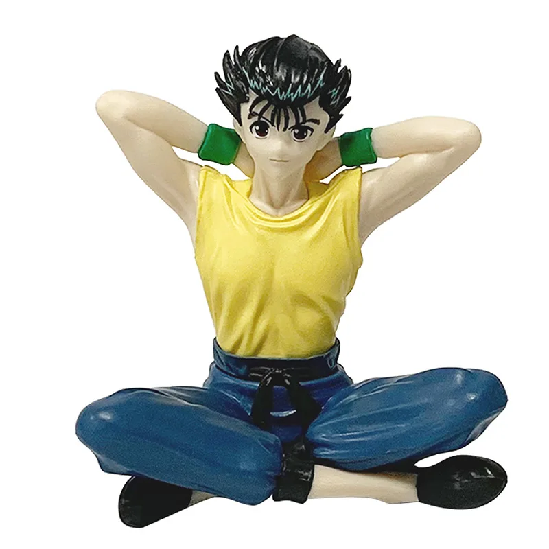 yuyu hakusho – figurine de dessin animé à plusieurs rôles, position assise, modèle de collection pour garçons, décoration de bureau, jouets d'ornement, cadeaux yuyu hakusho – figurine de dessin animé à plusieurs rôles, position assise, modèle de collection pour garçons, décoration de bureau, jouets d'ornement, cadeaux
