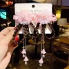 Pince à cheveux avec pompon floral pour femme, pince à cheveux avec nœud papillon, perruque tressée, couvre-chef, épingle à cheveux de Style ancien, accessoires pour cheveux pour femmes Pince à cheveux avec pompon floral pour femme, pince à cheveux avec nœud papillon, perruque tressée, couvre-chef, épingle à cheveux de Style ancien, accessoires pour cheveux pour femmes